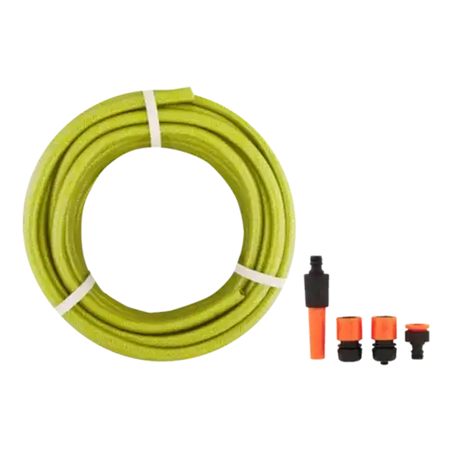 Image of Watex Green Garden Hose & Fittings Set 6 Piece
