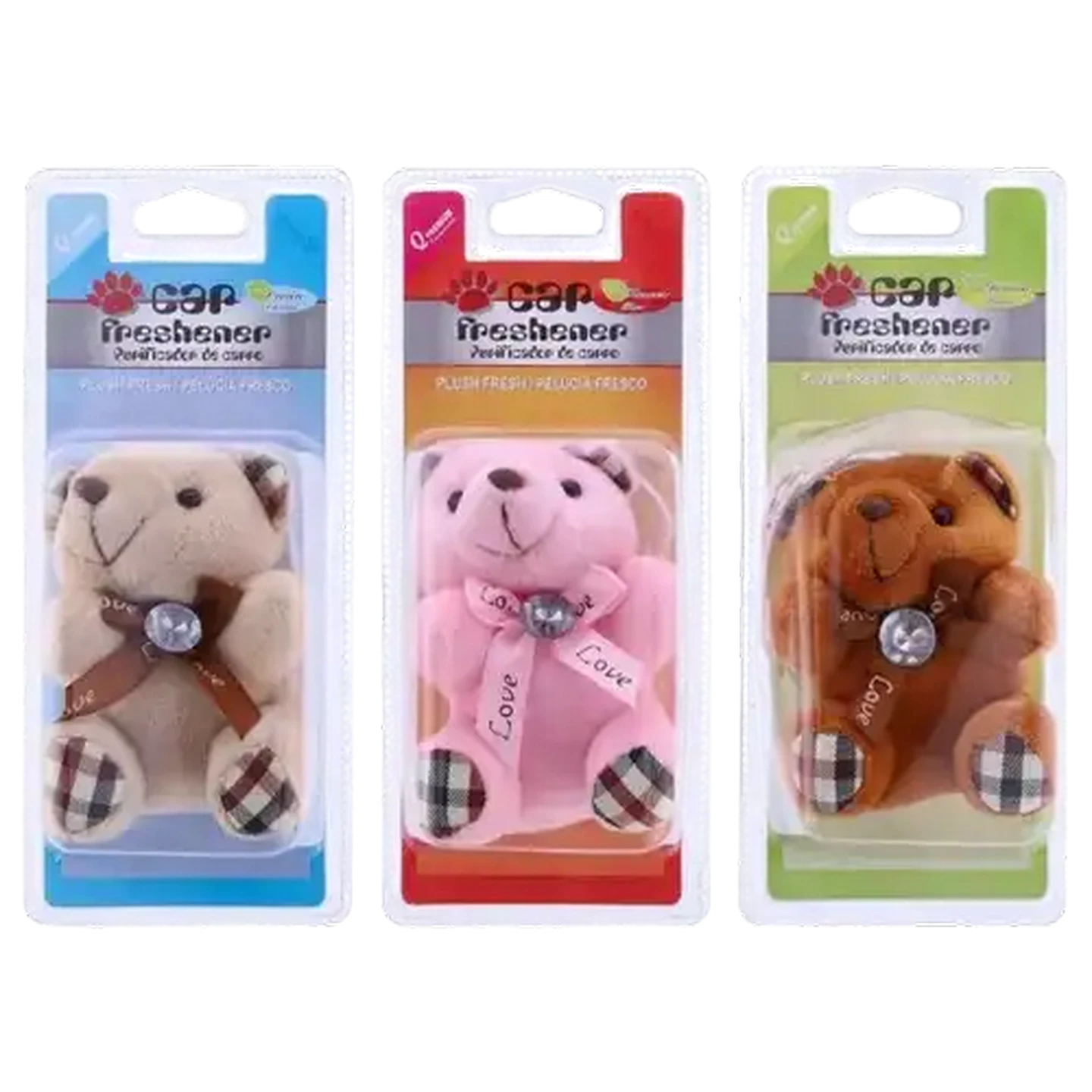 Image of Q Premium Bear Air Freshener (Scent May Vary)