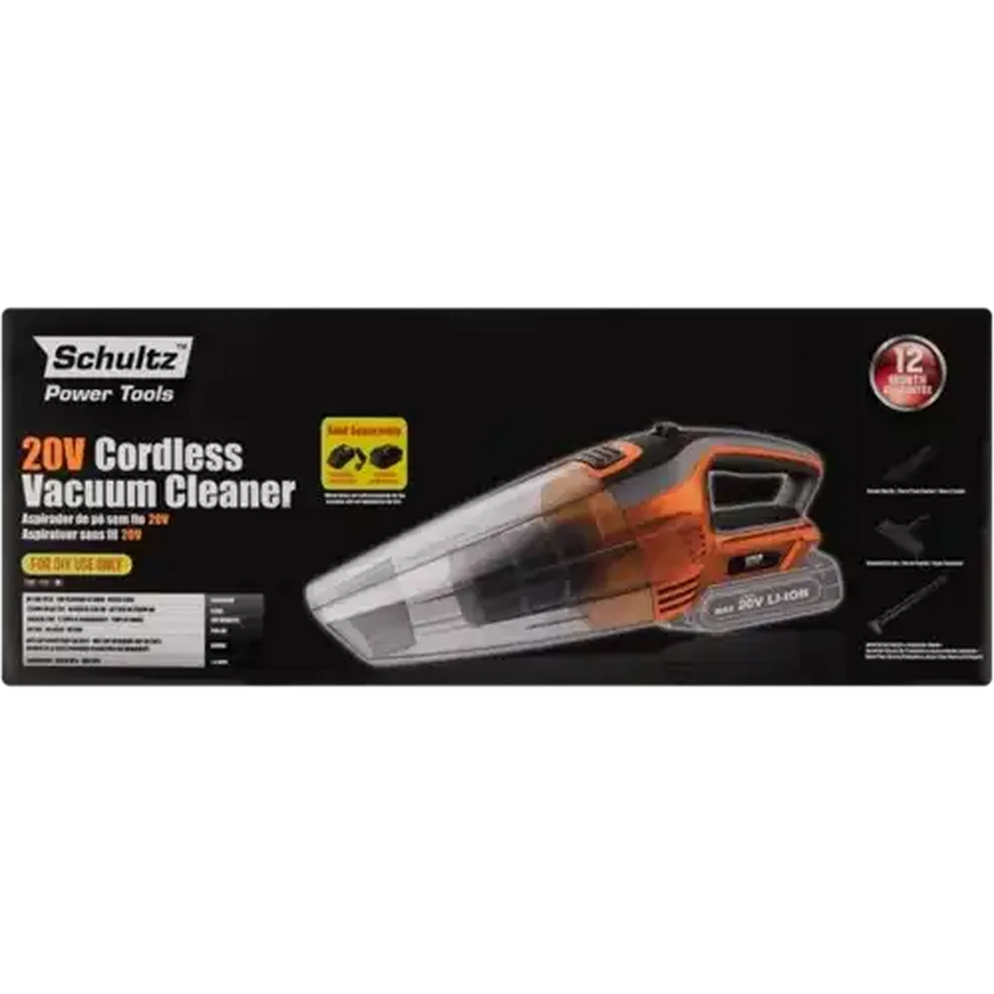 Checkers Sixty60 | Schultz Power Tools Cordless Vacuum Cleaner 20V