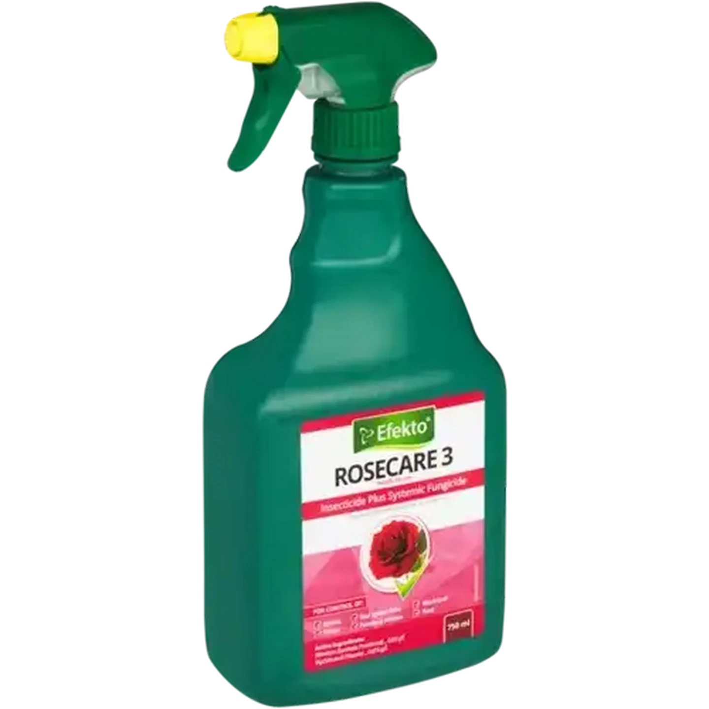 Image of Efekto Rosecare 3 Ready-To-Use Contact Insecticide Spray 750ml