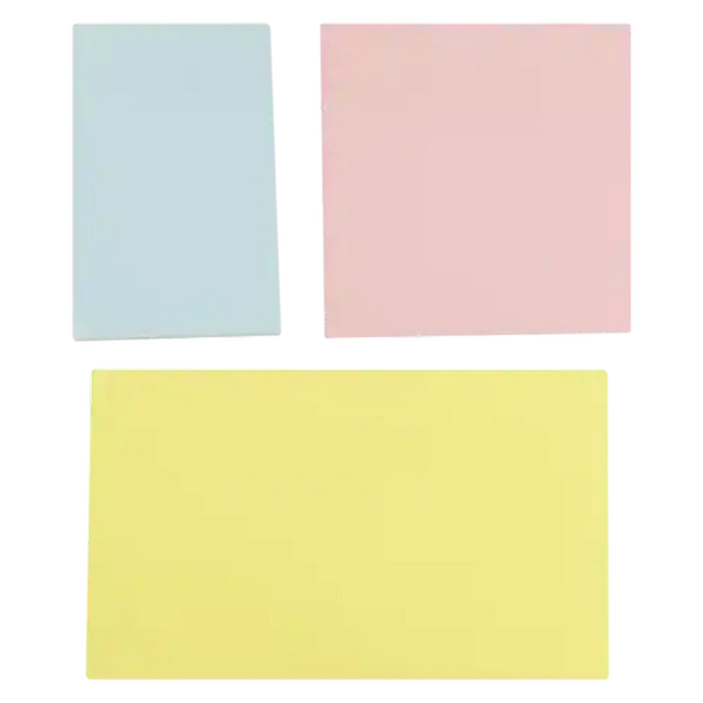 Image of Stick-O Multicoloured Self-Adhesive Sticky Note Pads 3-Pack (Colour May Vary)
