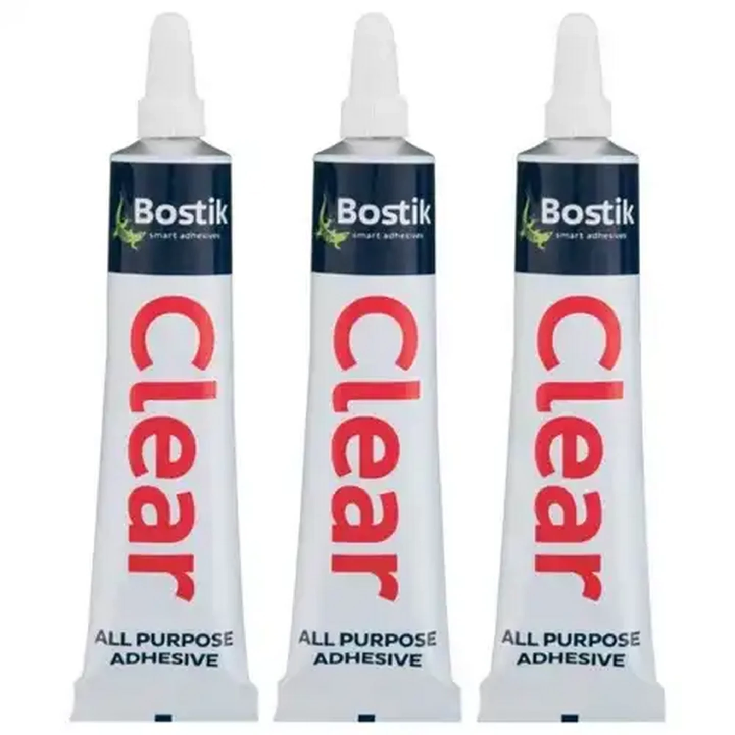 Image of Bostik Clear All Purpose Adhesive 3-Pack