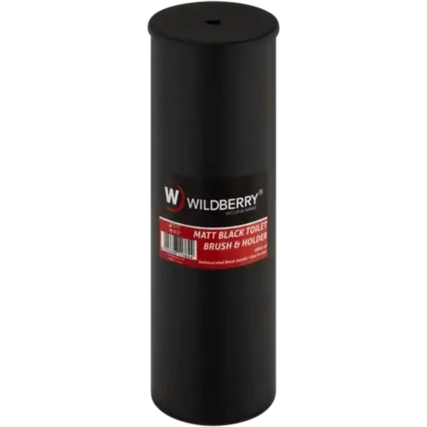 Image of Wildberry Matt Black Toilet Brush & Holder