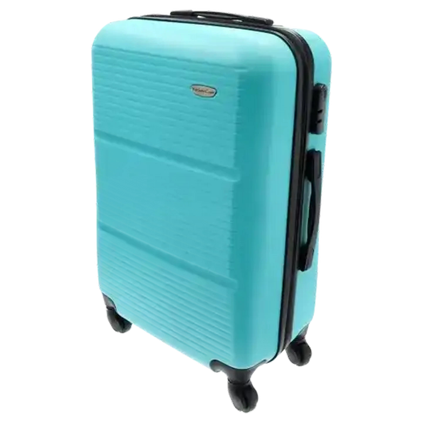 Image of Yves Saint Claire Medium Aqua Racer Trolley Case 65cm