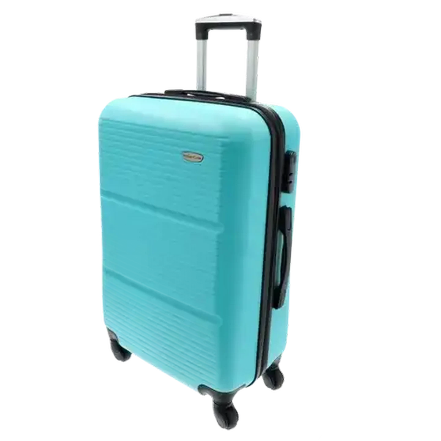 Image of Yves Saint Claire Medium Aqua Racer Trolley Case 65cm