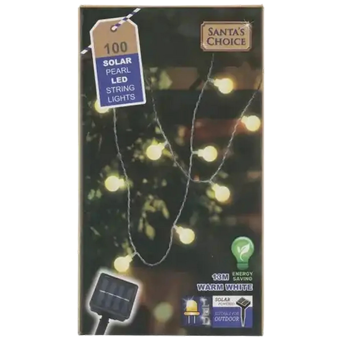 Checkers Sixty60 | Santa's Choice Solar Pearl LED Light 100 Piece