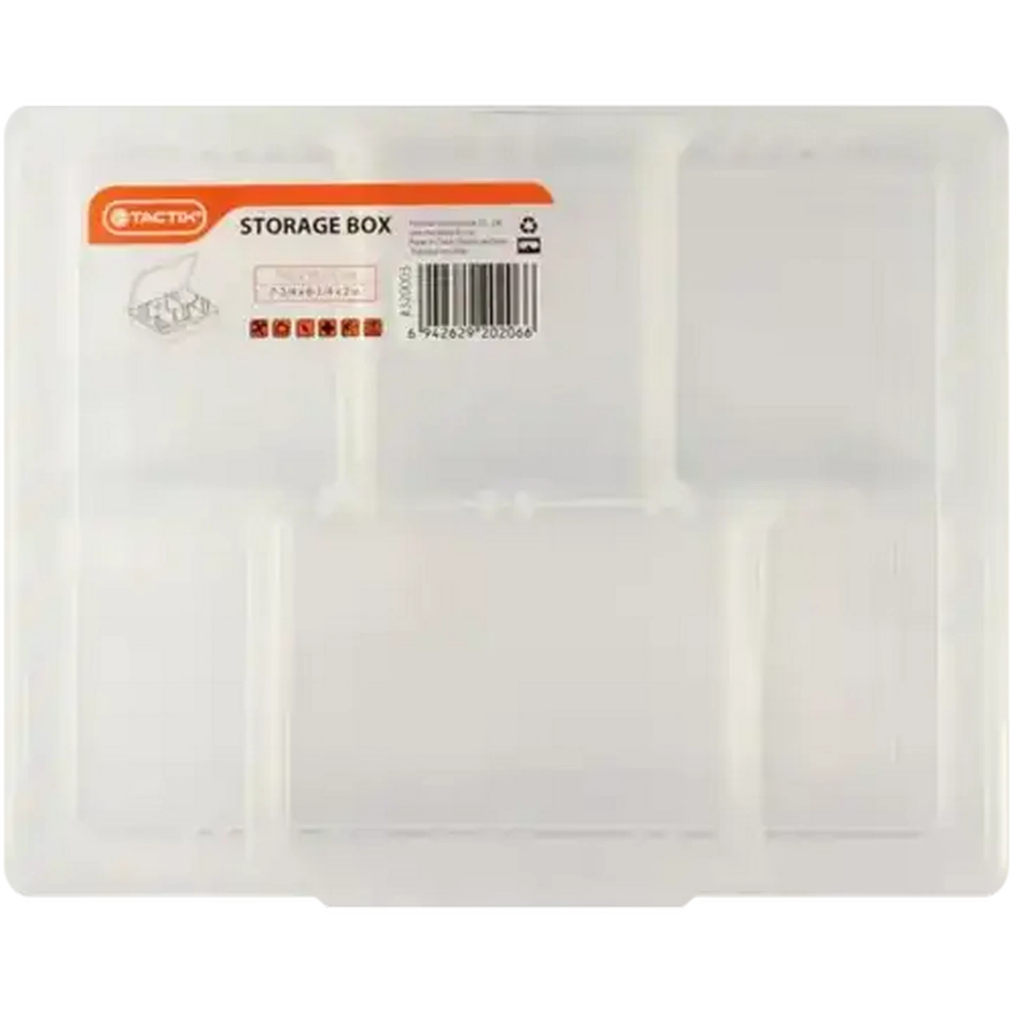Image of Tactix 6 Compartment Storage Box