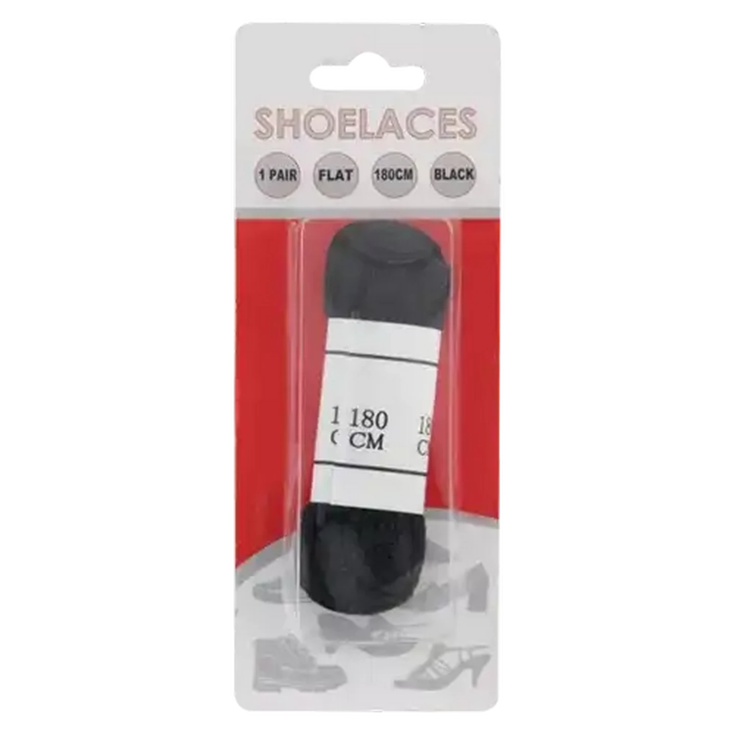 Checkers Sixty60 | Flat Black Shoe Lace 180cm