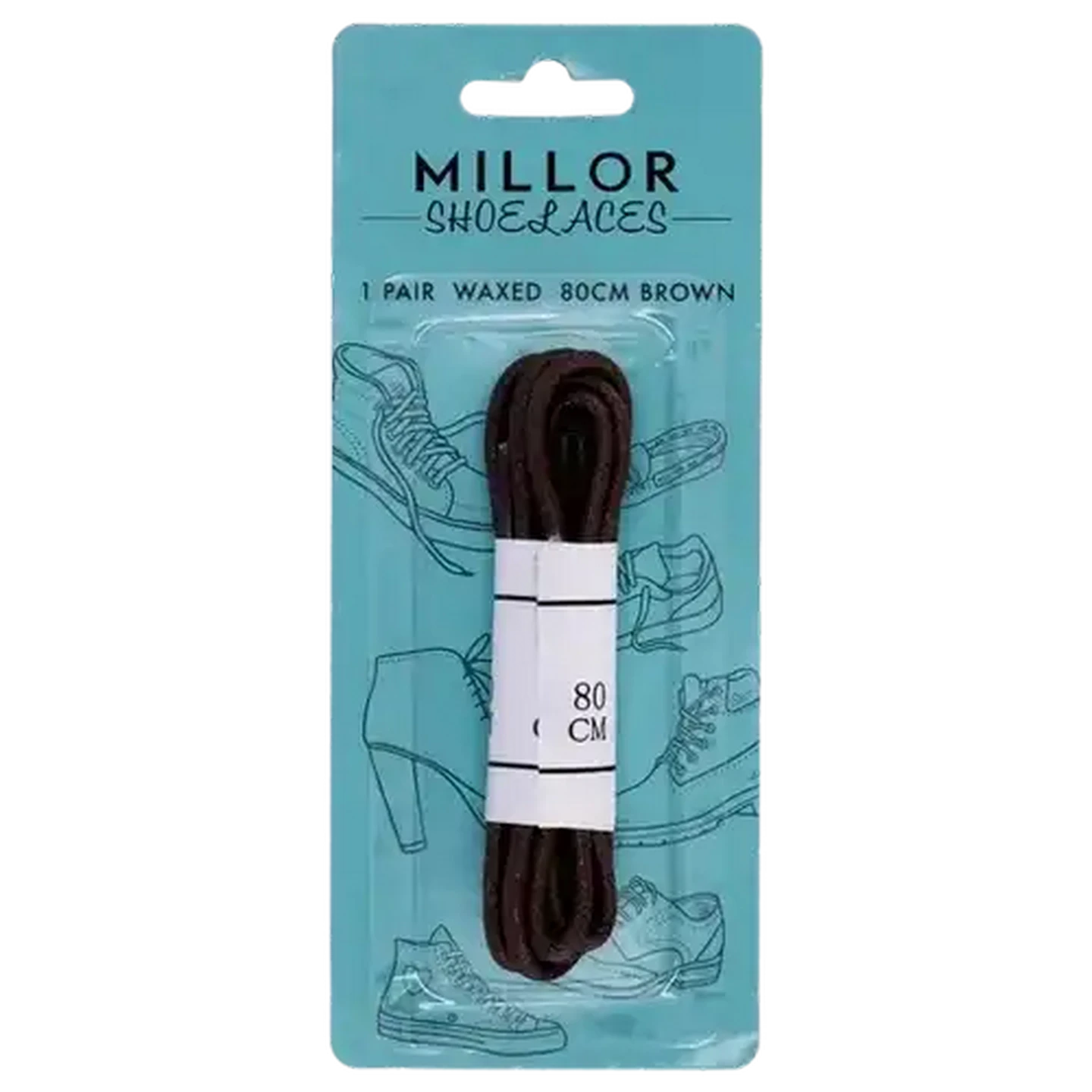 Checkers Sixty60 | Millor Waxed Brown Shoe Laces 80cm