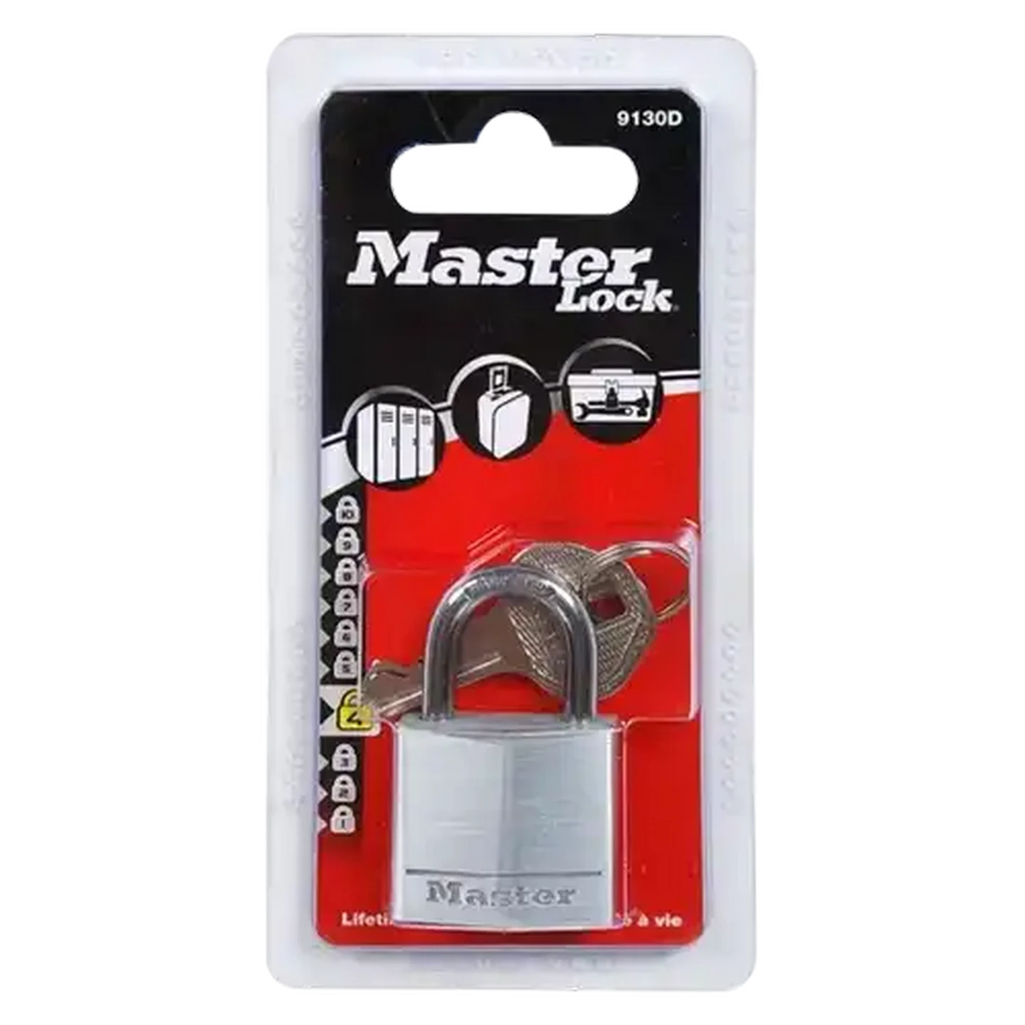 Image of Master Lock Aluminium Padlock 30mm
