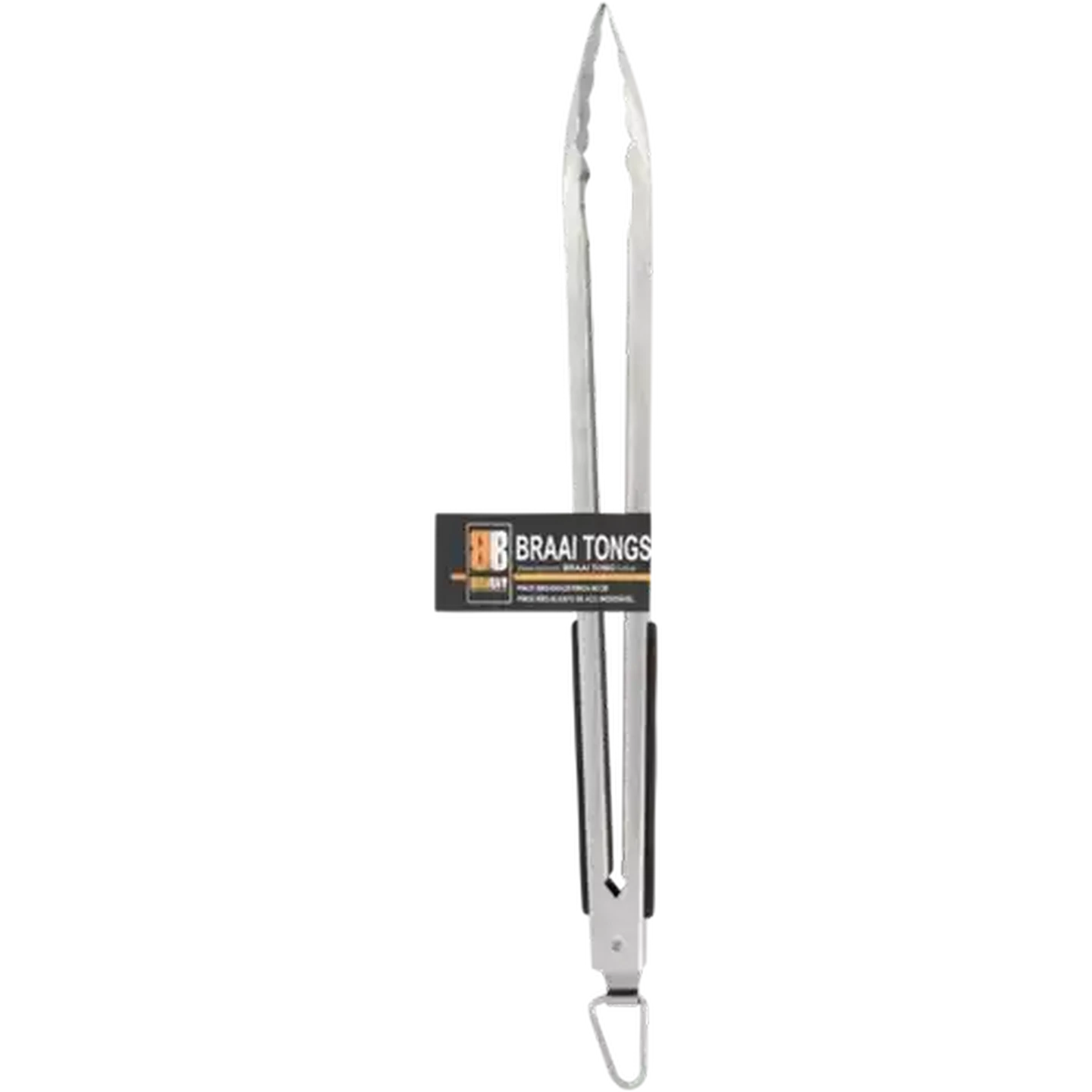 Image of Bush Baby Stainless Steel Braai Tongs 40cm