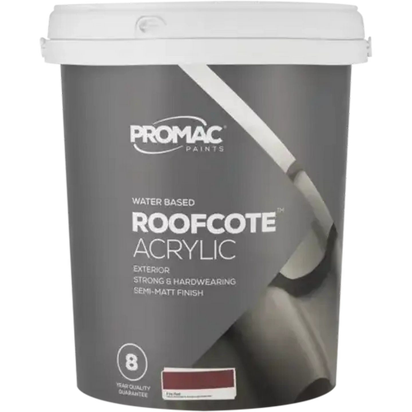 Image of Promac Paints Easycoat Roofcote Acrylic Fire Red Paint 20L