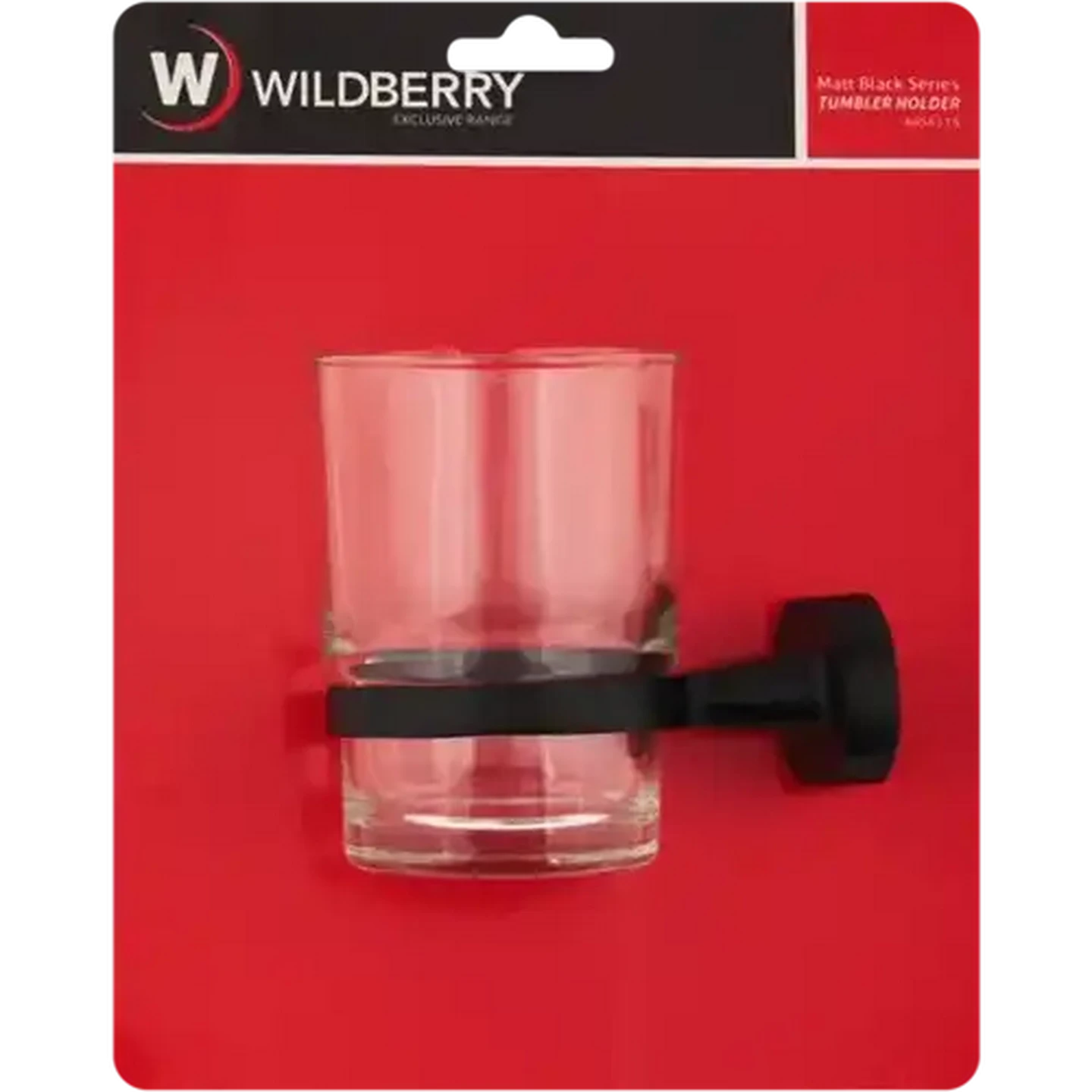 Image of Wildberry Matt Black Series Tumbler Holder With Ring