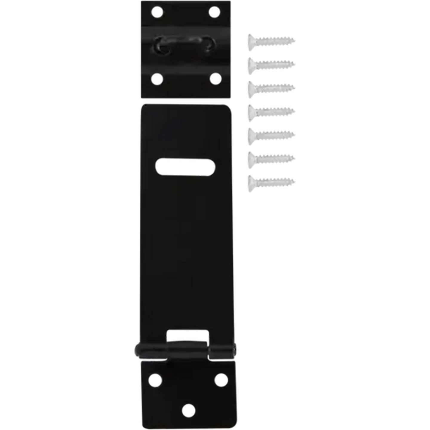 Image of Quality Black Metal Hasp & Staple 64mm