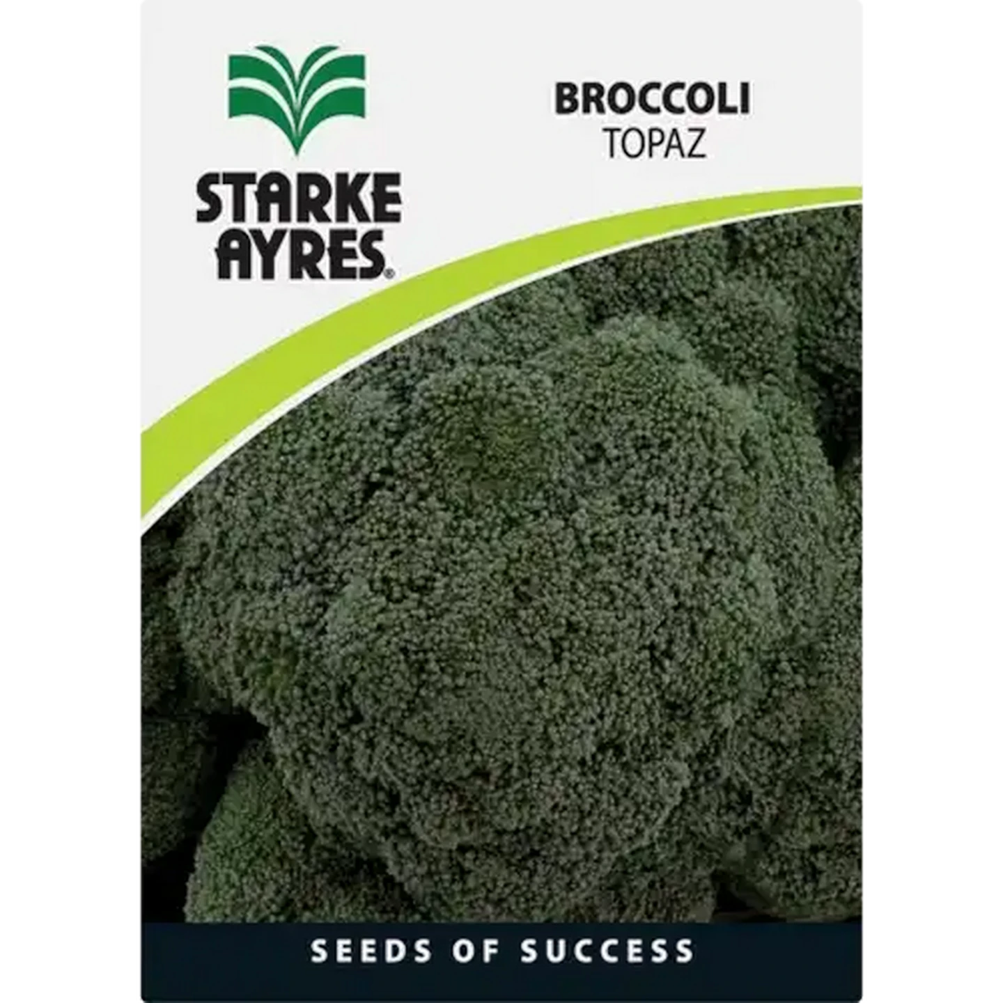 Image of Starke Ayres Broccoli Variety Vegetable Seeds