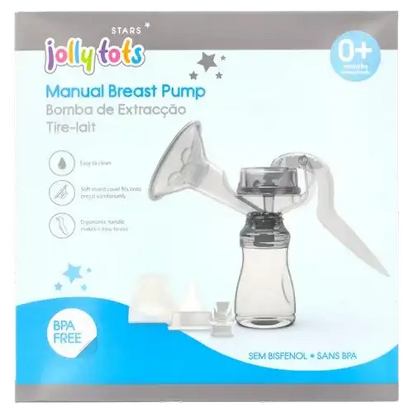 Image of Jolly Tots Mika Manual Breast Pump