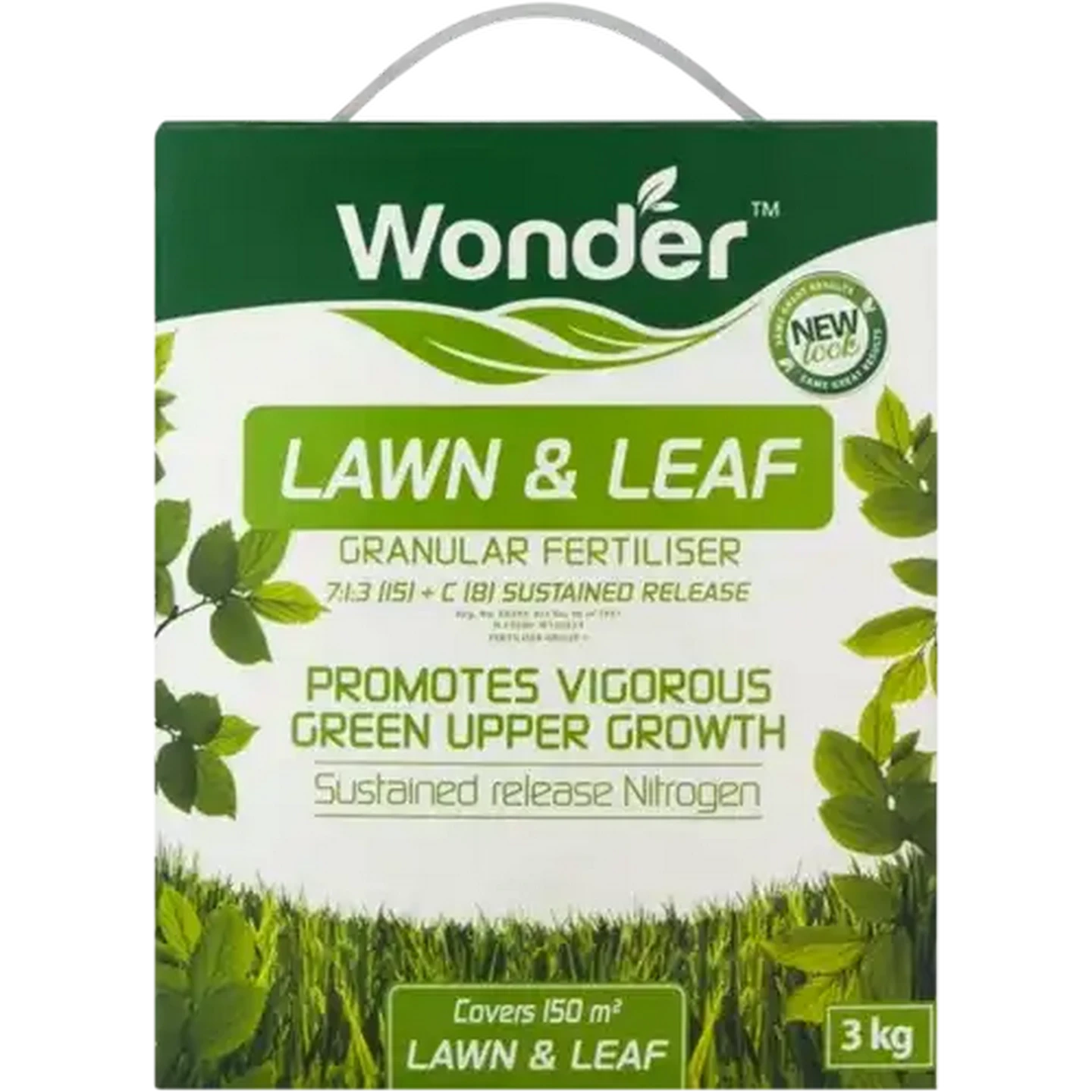 Image of Wonder Lawn & Leaf Fertiliser 3 kg
