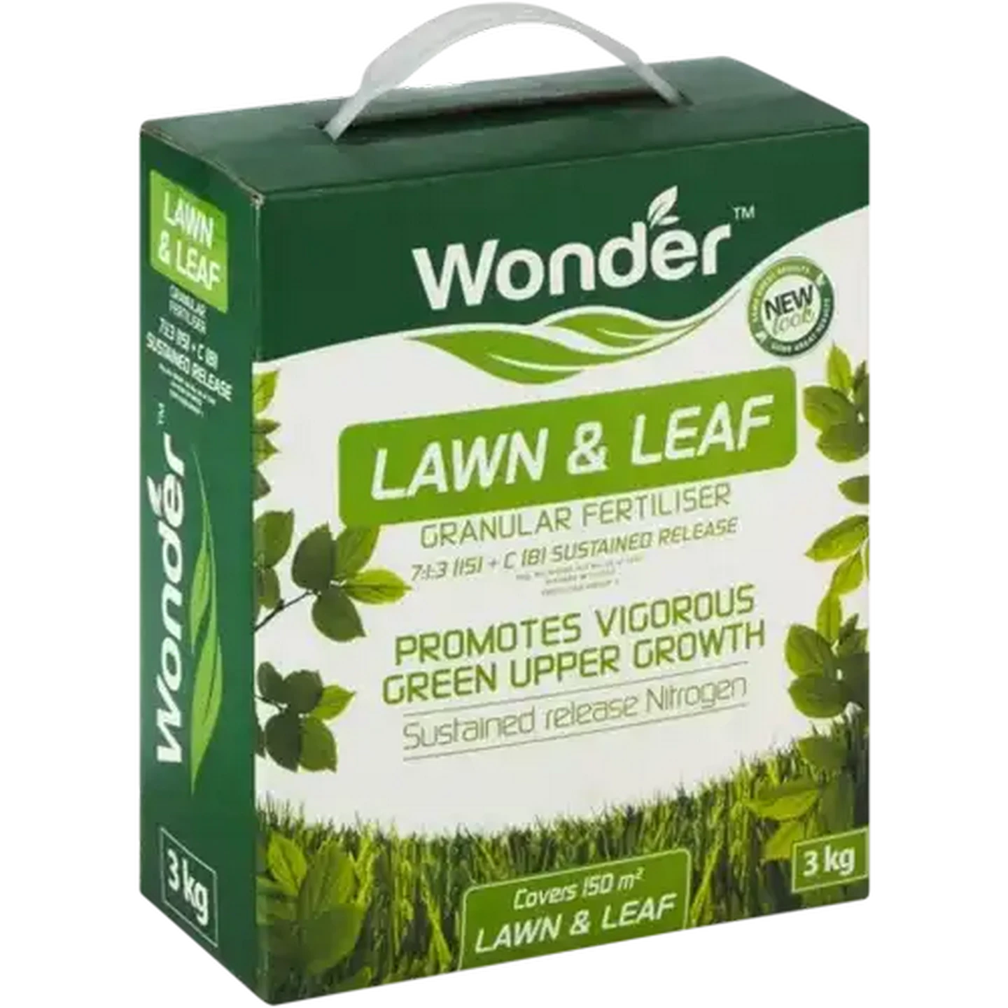 Image of Wonder Lawn & Leaf Fertiliser 3 kg
