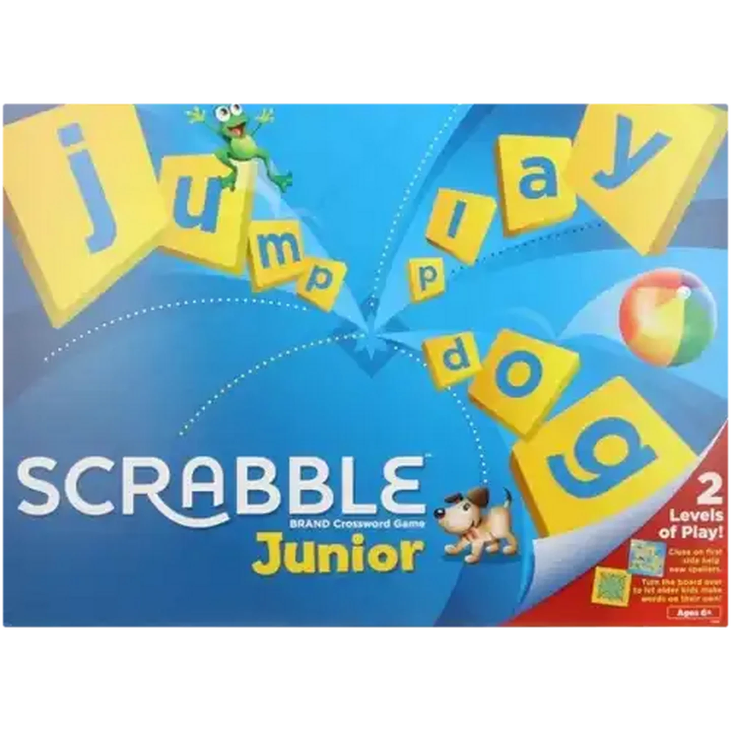 Image of Scrabble Junior Kids Crossword Board Game