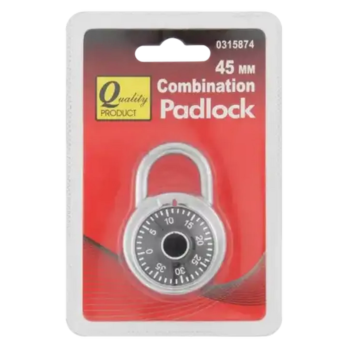 Checkers Sixty60 | Quality Stainless Steel Combination Padlock 45mm