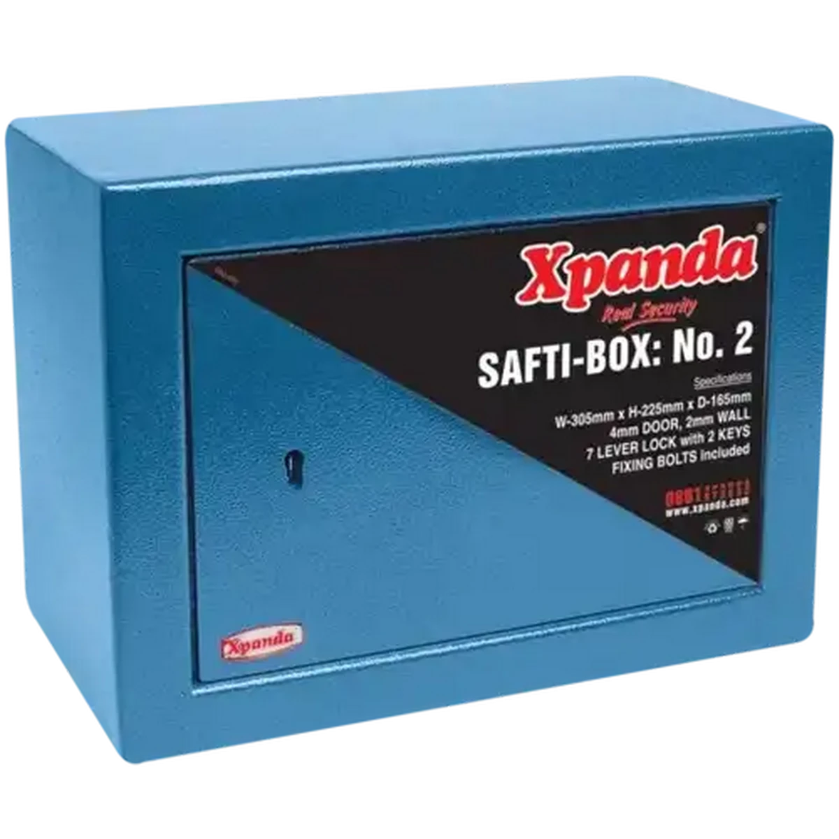 Checkers Sixty60 | Xpanda Blue Safti-Box No.2 Safe 305 x 255 x 165mm