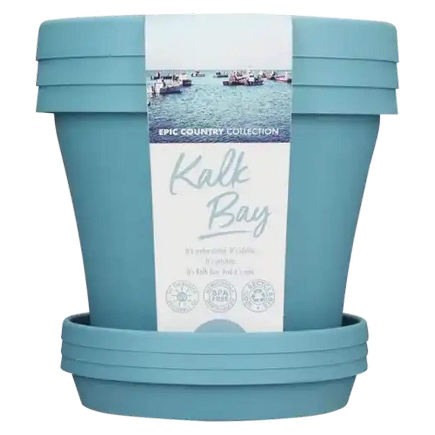 Image of Sebor Kalk Bay 15cm Plant Pot Set 3 Piece