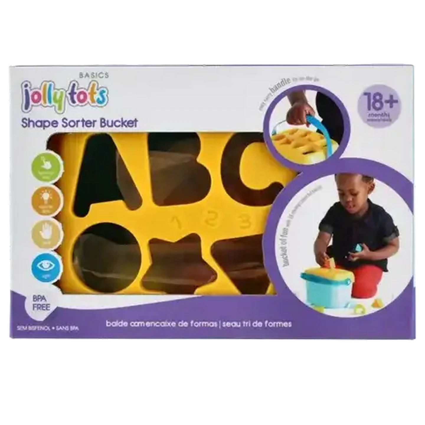 Checkers Sixty60 | Jolly Tots Shape Sorter Bucket 18 Months+