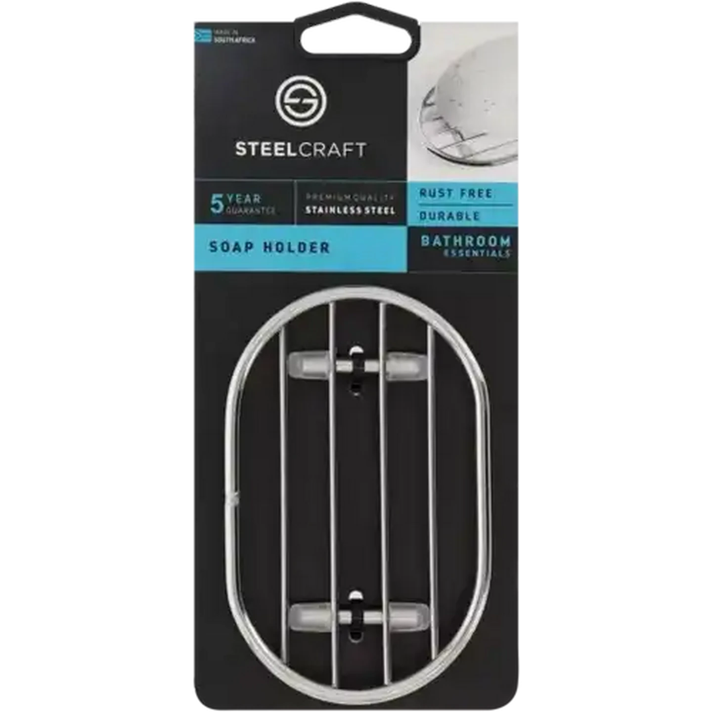 Image of Steelcraft Stainless Steel Universal Oval Soap Holder