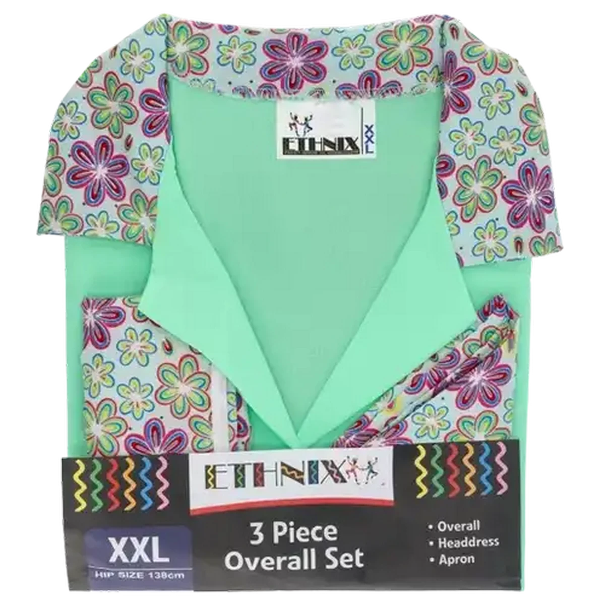 トップス #HOUSESET E50 E953 Checkers Sixty60 | Ethnix Ladies Extra Extra Large Overall Set 3 Piece