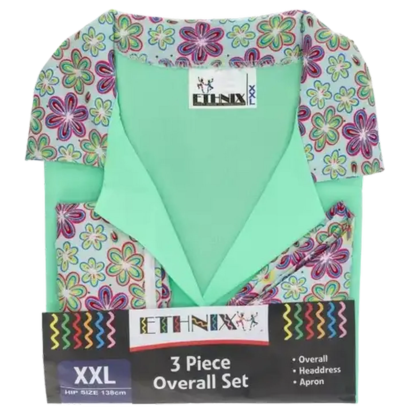 Checkers Sixty60 | Ethnix Ladies Extra Extra Large Overall Set 3 Piece