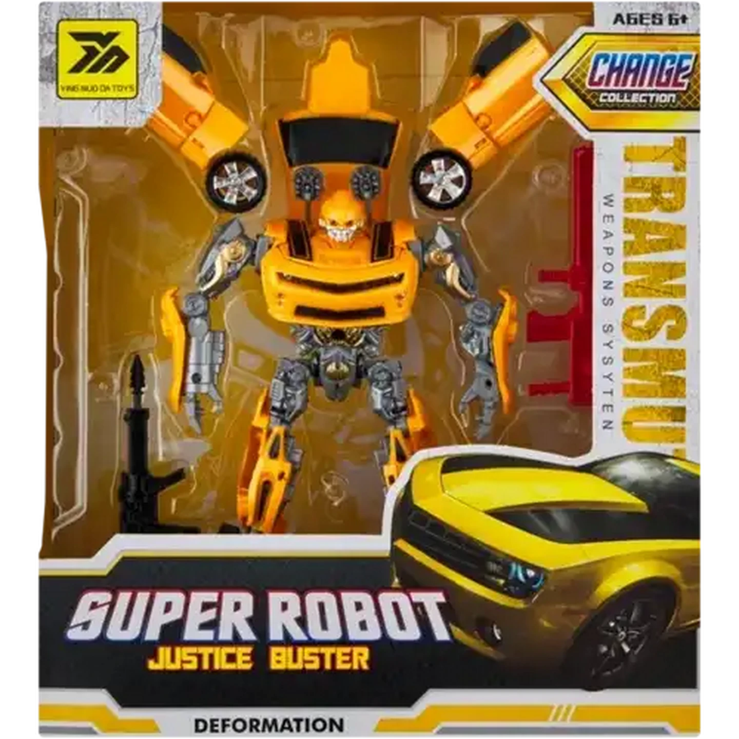 Checkers Sixty60 | Ying Nuo Da Toys Change Collection Super Robot
