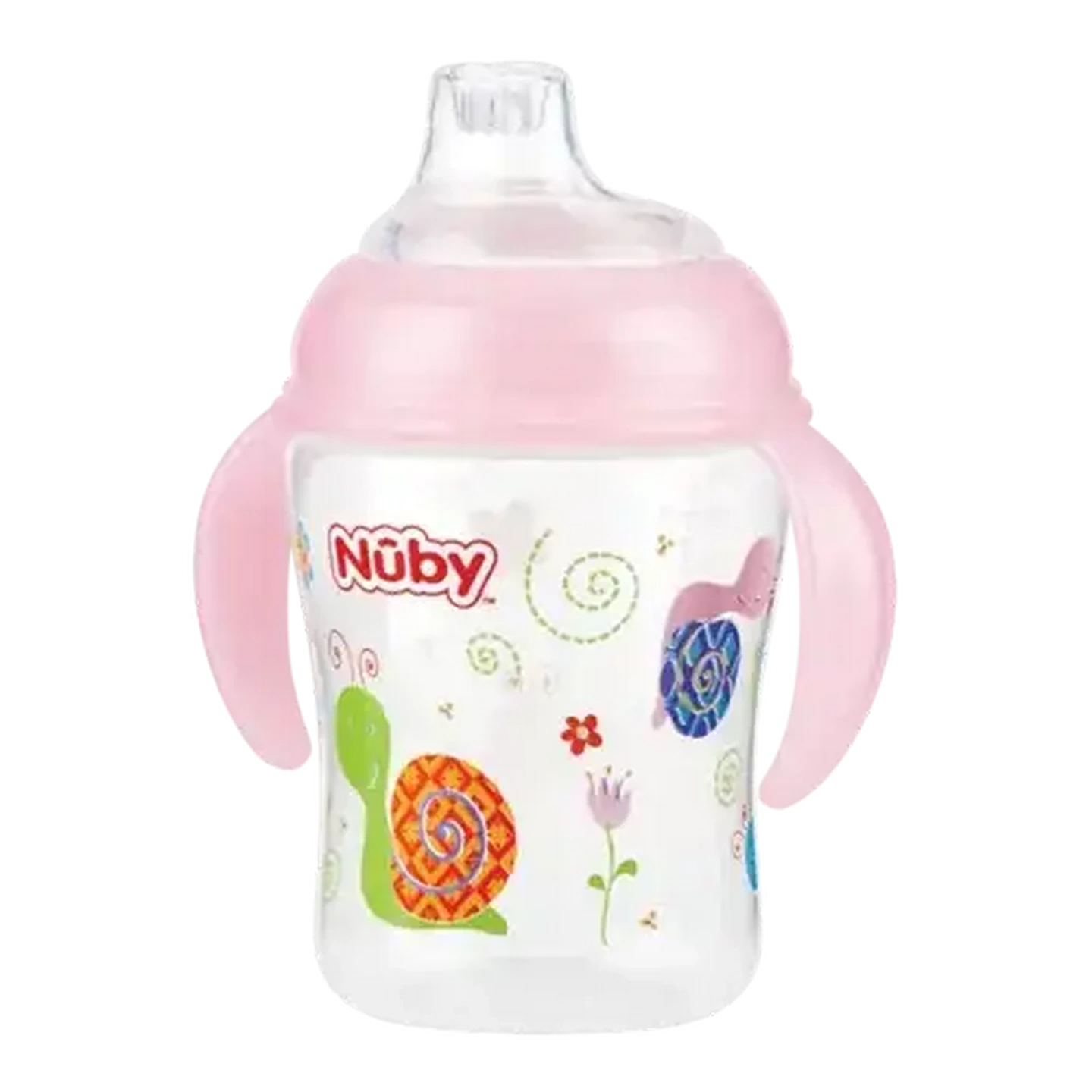 Image of Nûby Pink 270ml Transition Cup 3 Months +