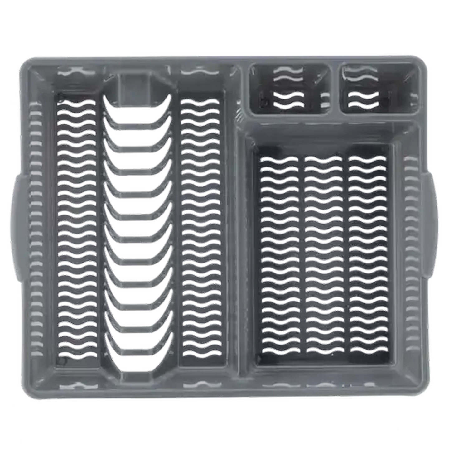 Checkers Sixty60 | Pioneer Grey Dish Draining Rack 48cm x 38cm x 29cm