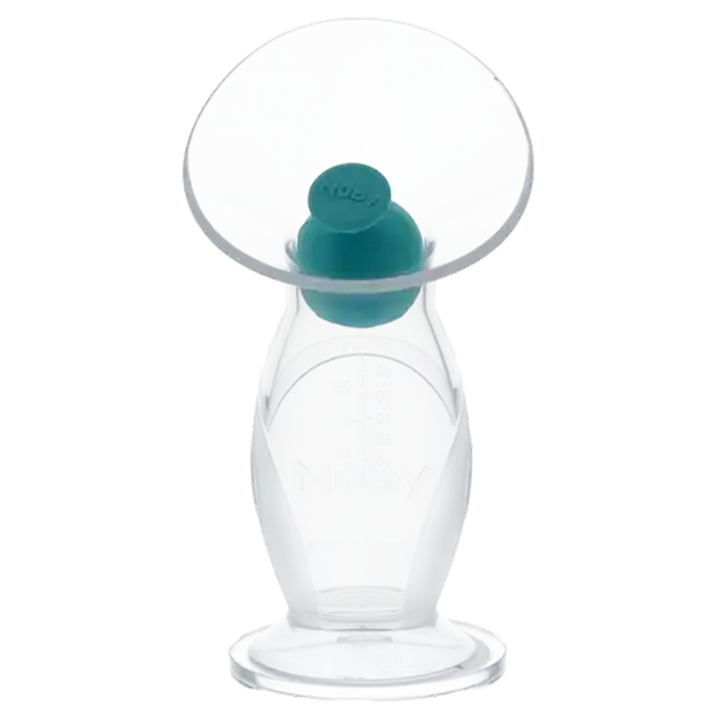 Image of Nûby Clear Silicone Breast Pump