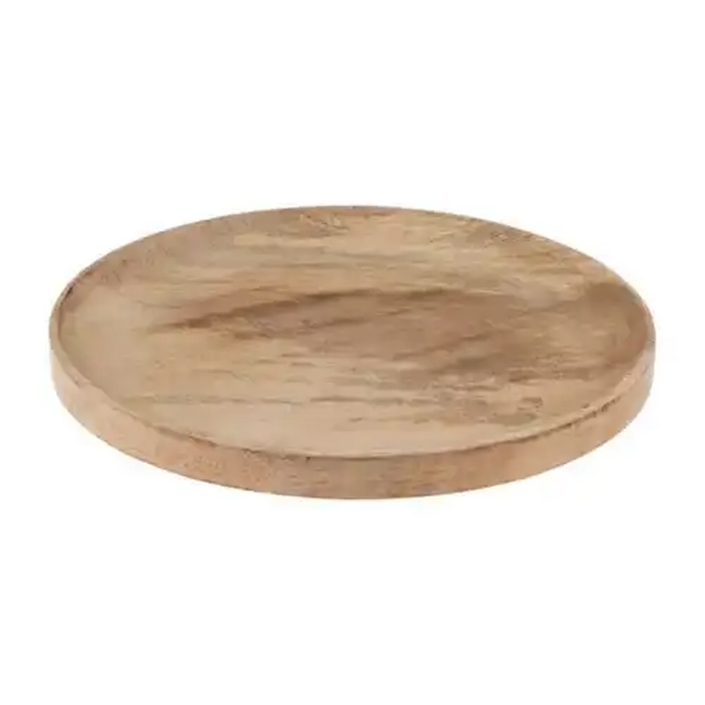 Image of Mango Wood Round Serving Board 25 x 25cm