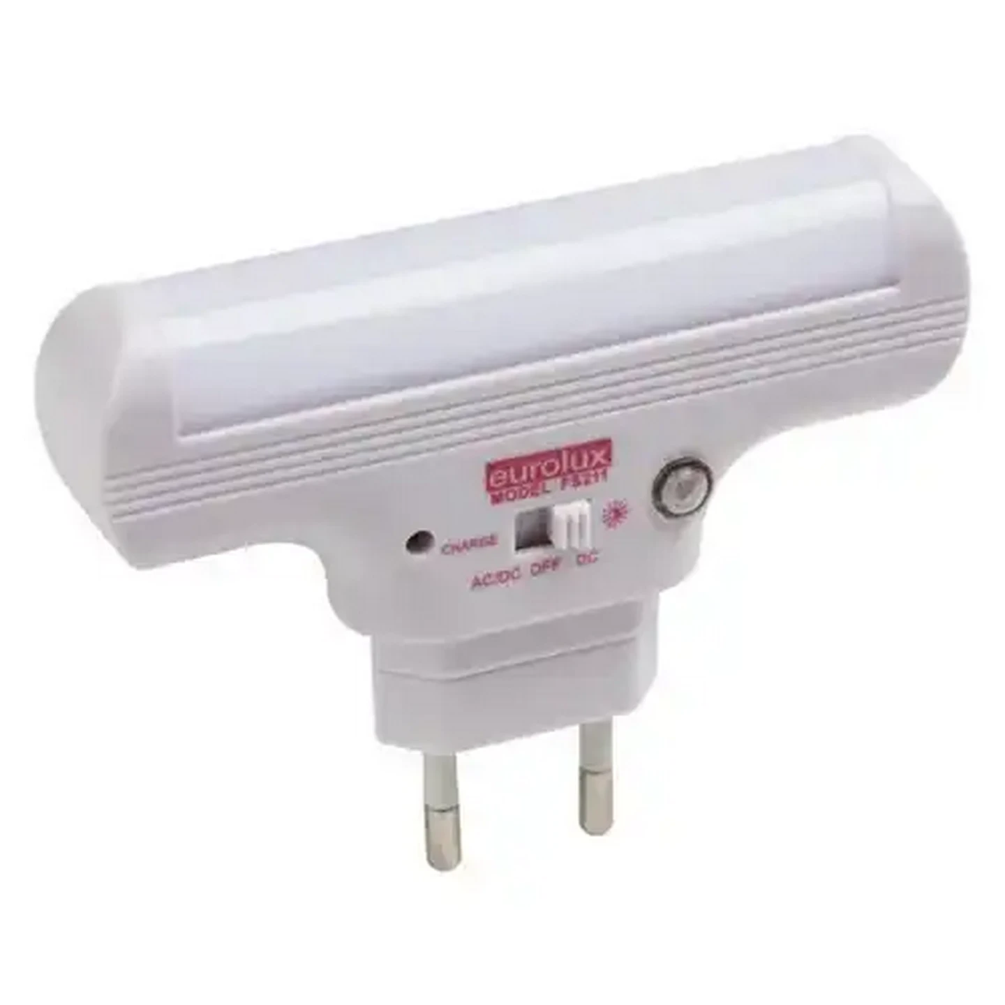 Image of Eurolux FS211 Rechargeable LED SA Wall Socket Lamp 6W