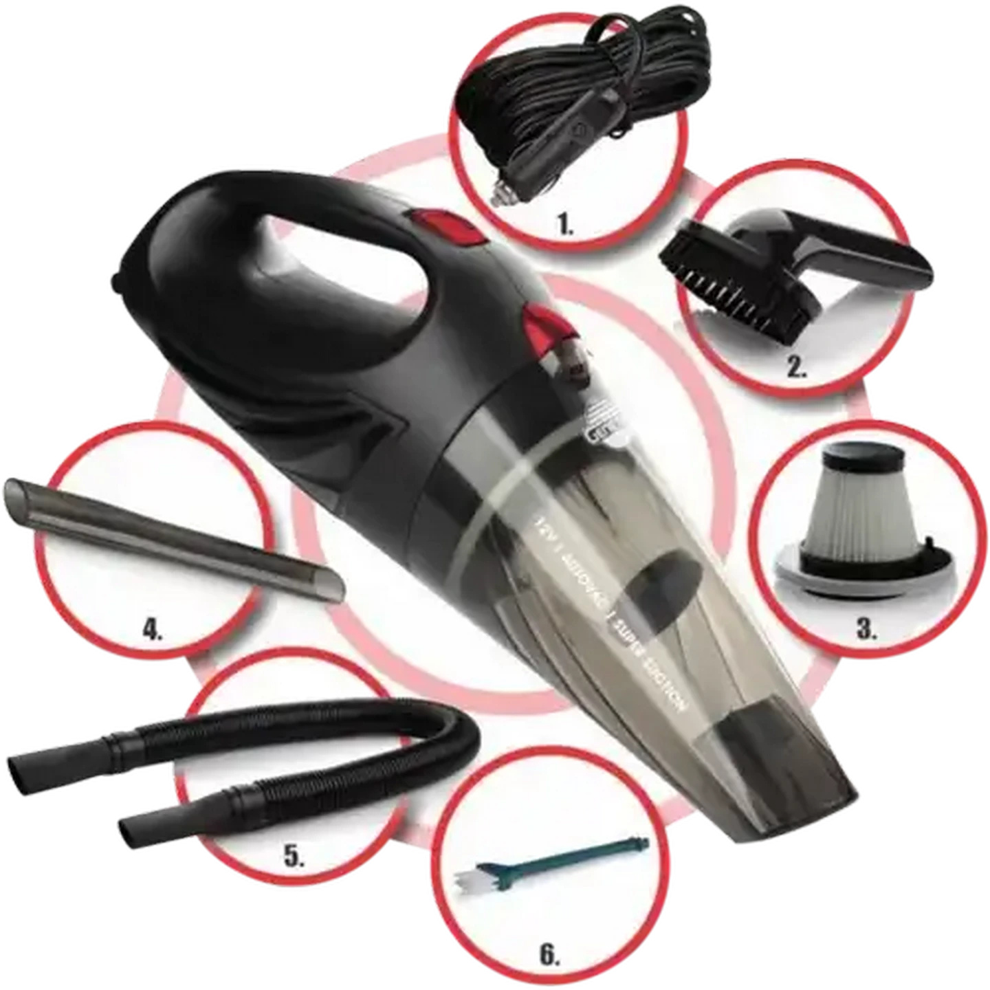 Image of Genesis Autovac Car Vacuum Cleaner