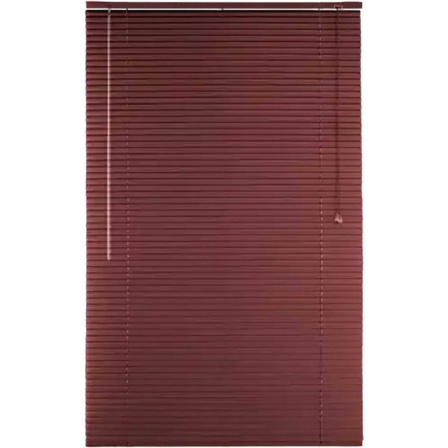 Image of Rufflette Maroon Aluminium Venetian Blind 1000 x 1600mm