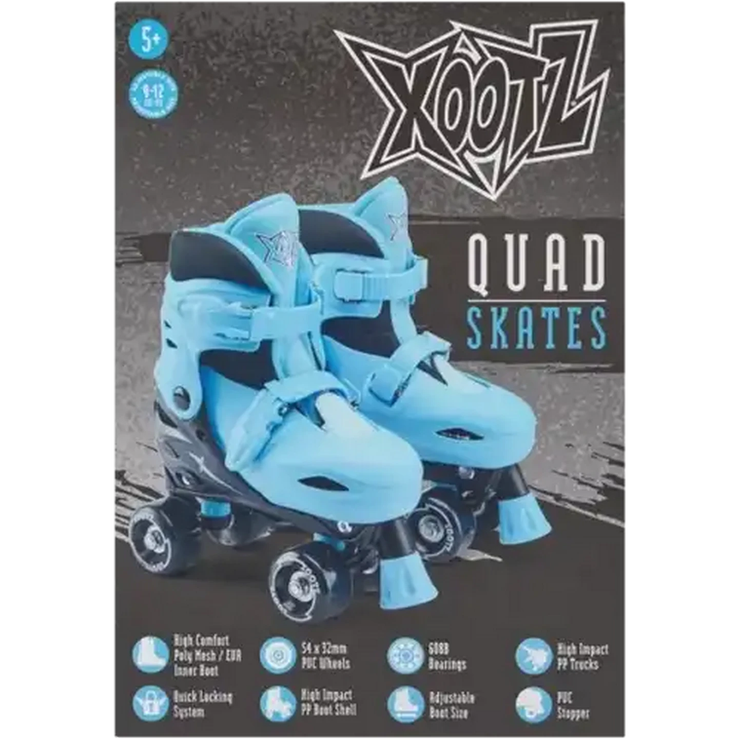 Checkers Sixty60 | Xootz Blue Quad Skates