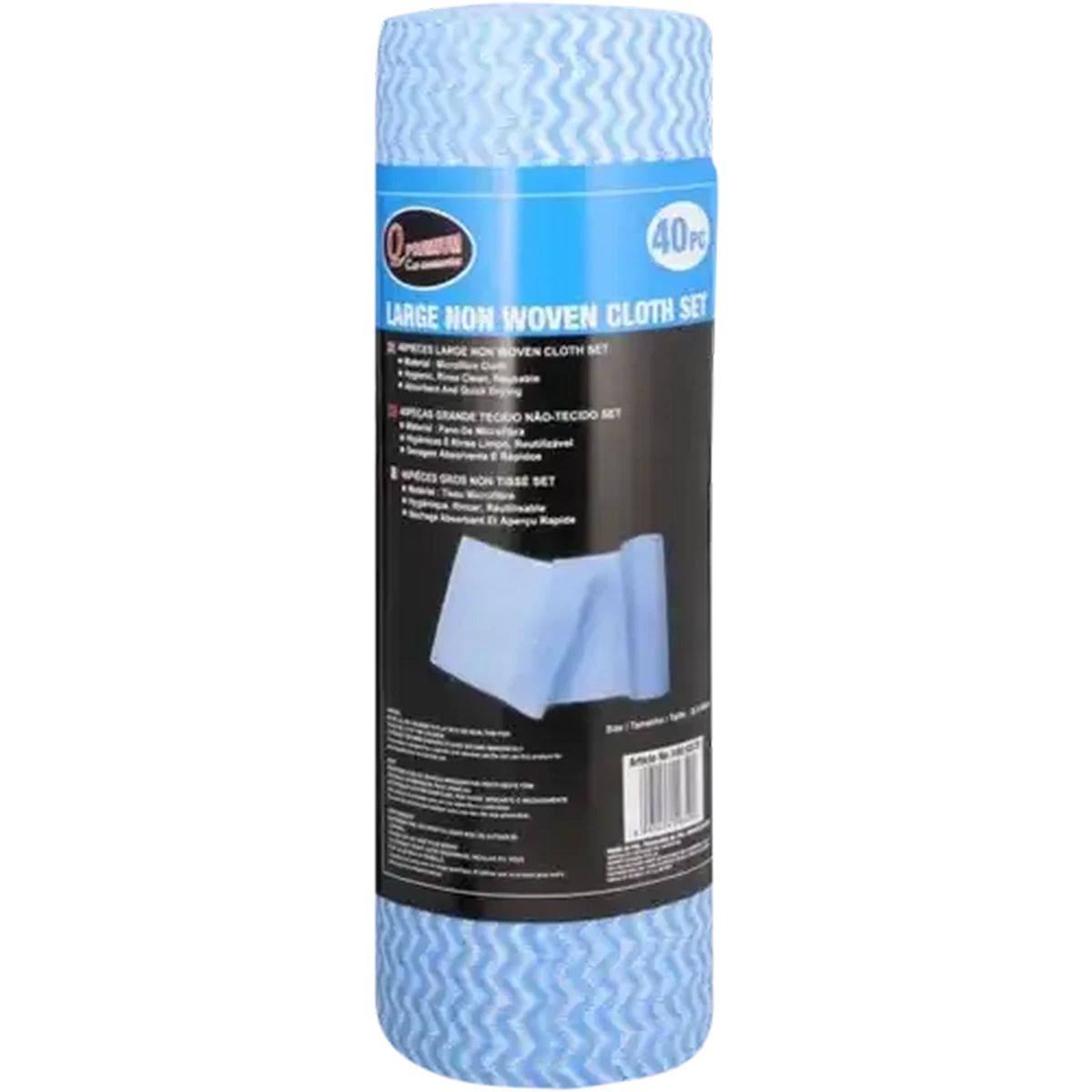 Checkers Sixty60 | Q Premium Large Non-Woven Cloth Set Blue 40 Piece