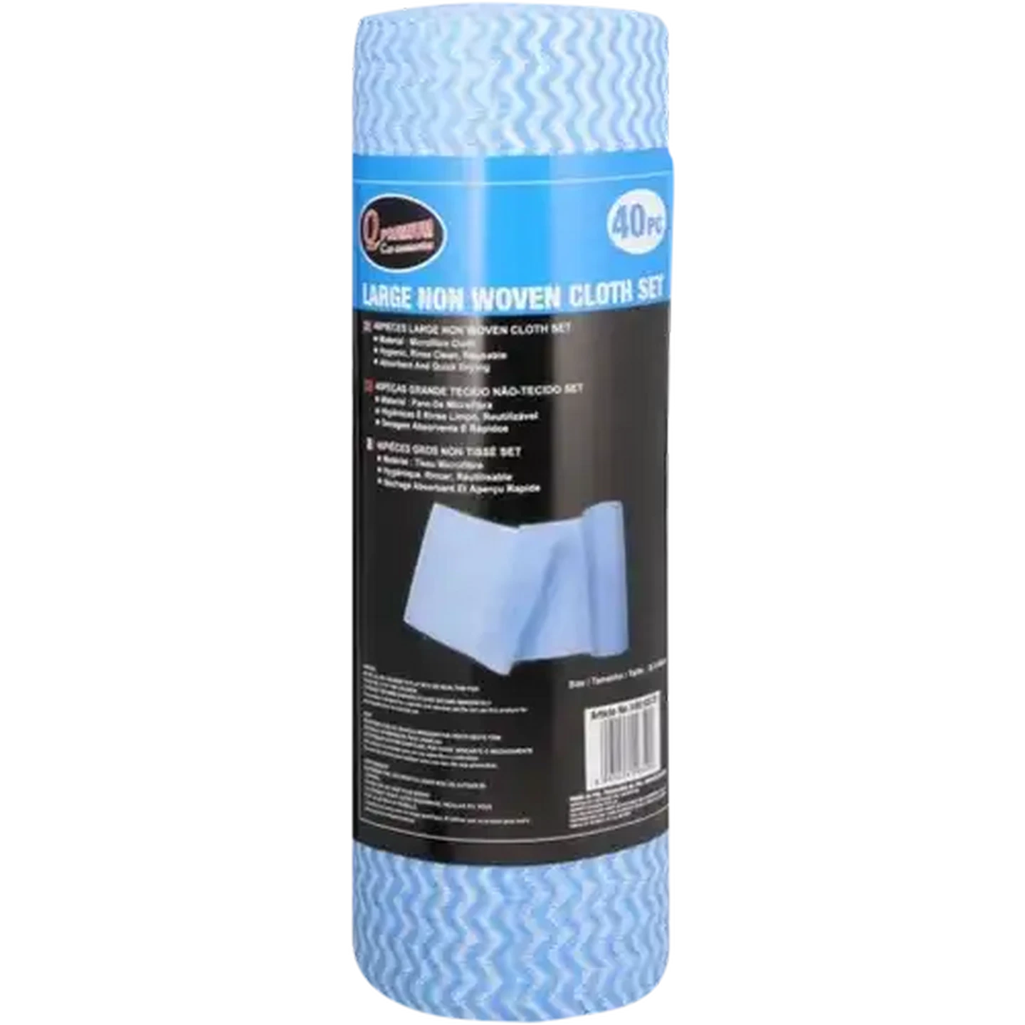 Checkers Sixty60 | Q Premium Large Non-Woven Cloth Set Blue 40 Piece