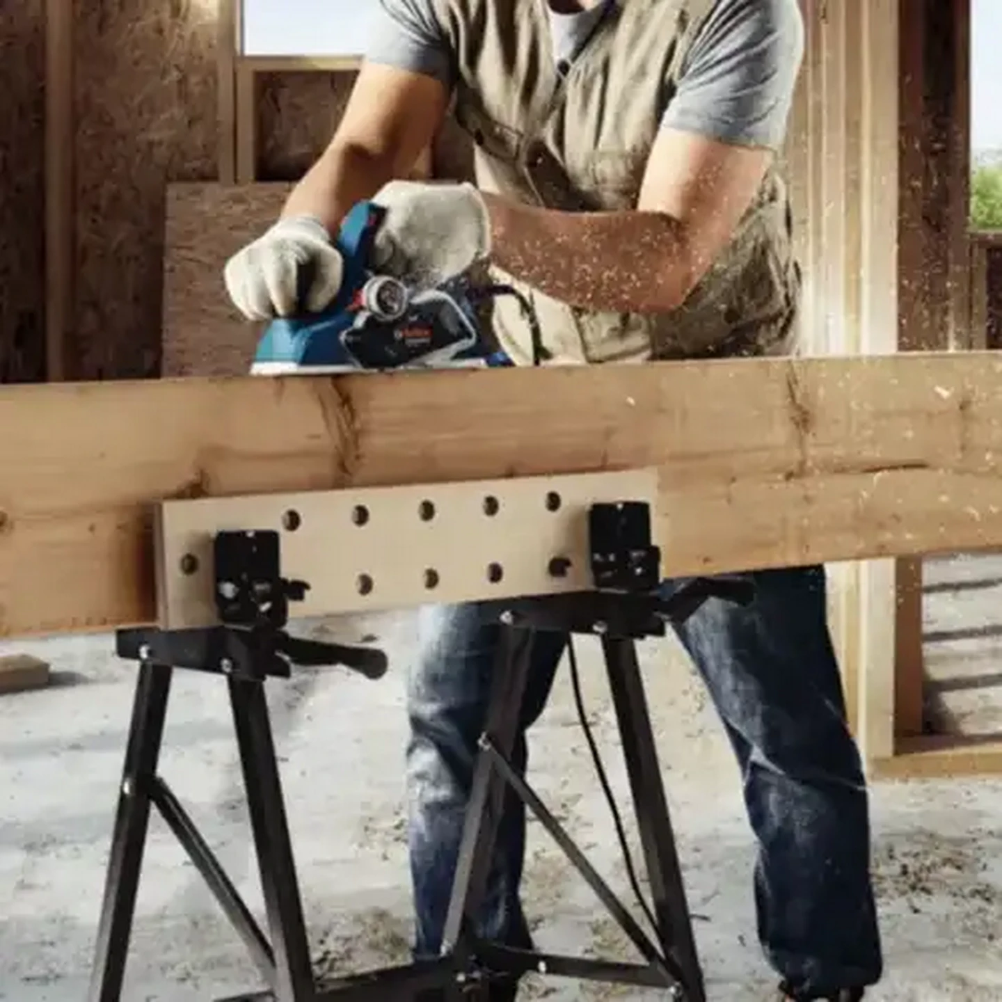 Image of Bosch DIY Corded Planer 700W