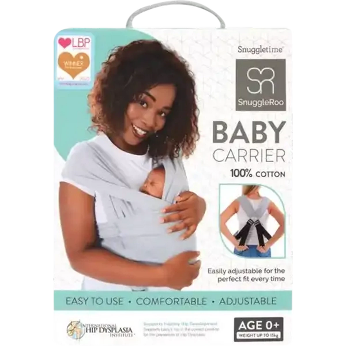 Checkers Sixty60 | Snuggletime Grey Snuggleroo Baby Carrier