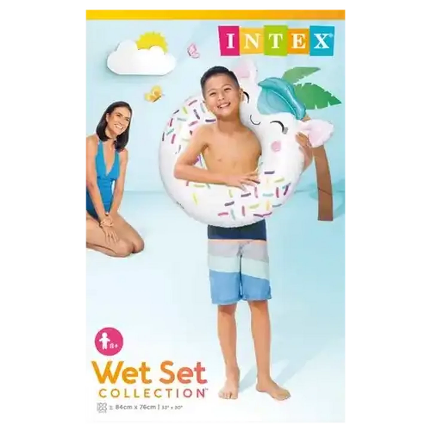 Image of Intex Cute Inflatable Animal Tubes (Print May Vary)