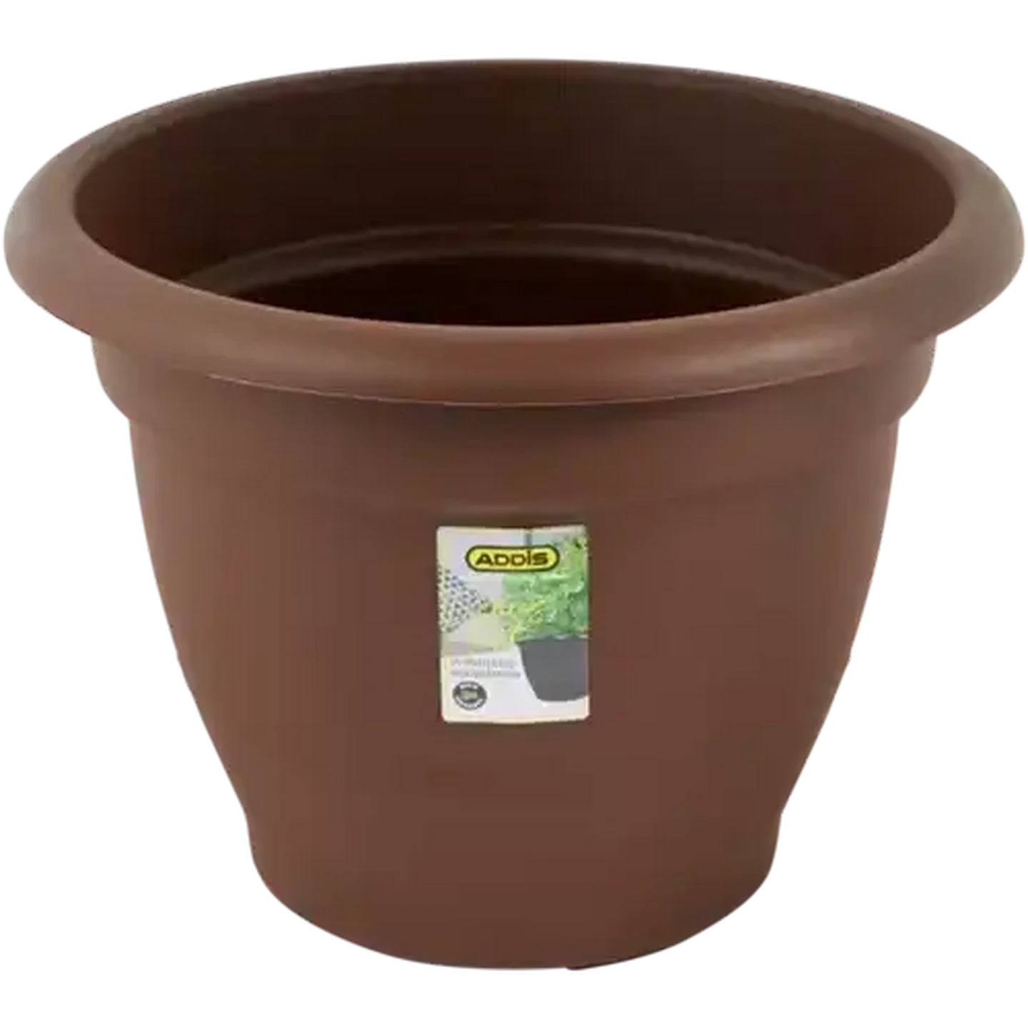 Image of ADDIS Chocolate Brown Venus Plant Pot 44cm