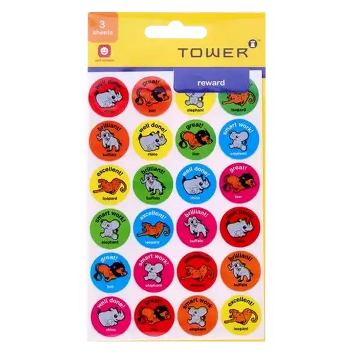 Checkers Sixty60 | TOWER Motivation Stickers (Design May Vary)
