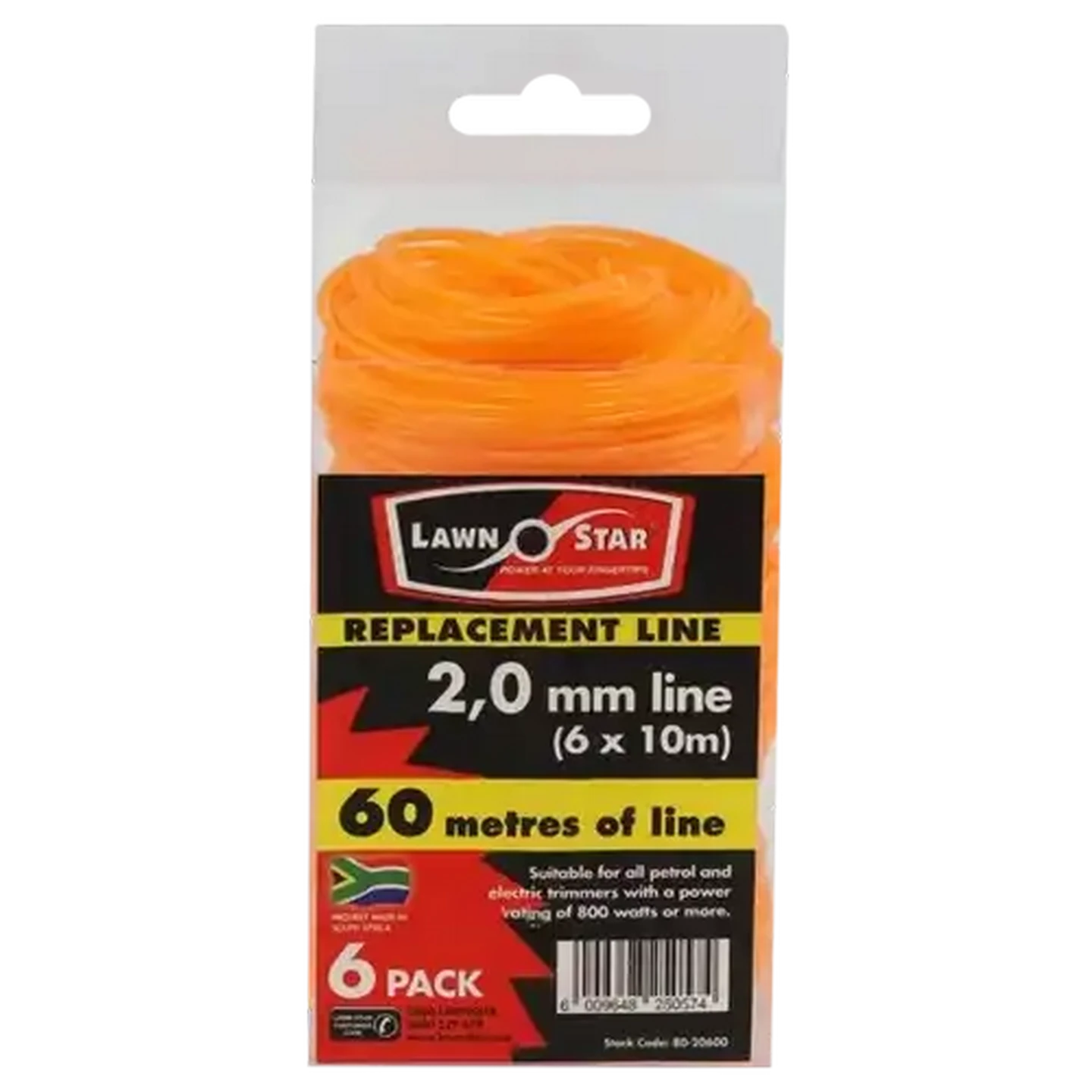 Image of Lawn Star Trimmer Line 2.0mm 6 Pack
