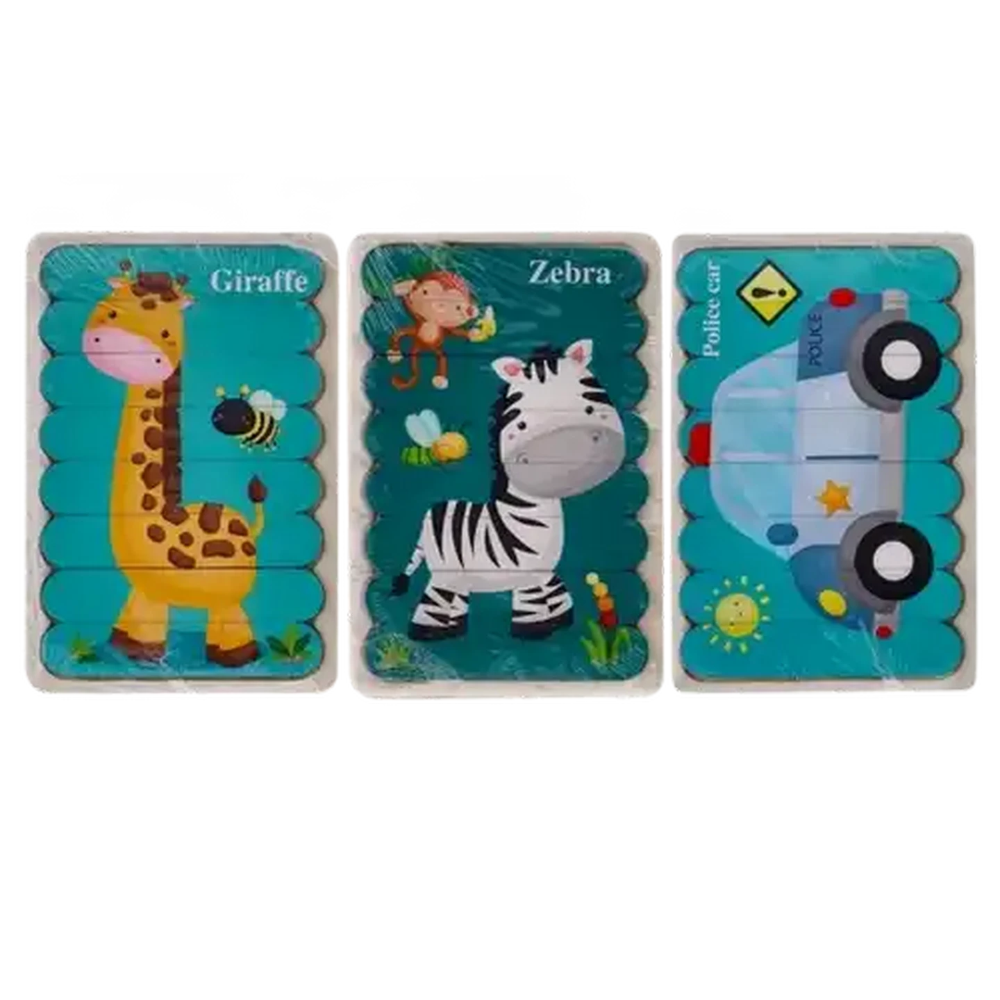 Image of Jolly Tots Wood Jigsaw Puzzle 12 Months +