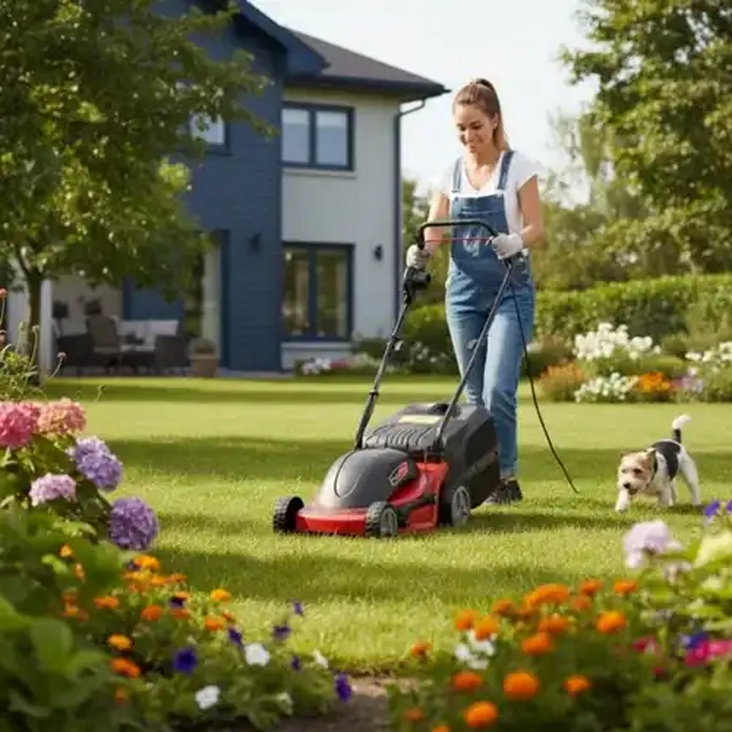 Checkers Sixty60 | Lawn Star Red LSM 1200 El Minimo Electric Lawnmower