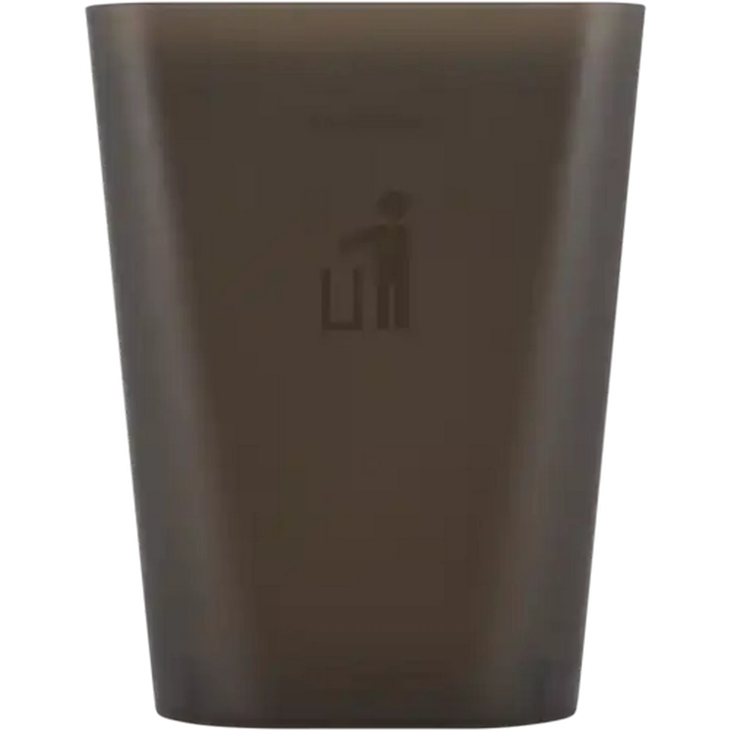 Image of Black Plastic Waste Bin 12L